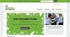 Desktop Screenshot of educationcommission.org